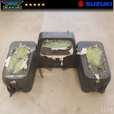 2003 SUZUKI EIGER 400 MOOSE EXECUTIVE CASE REAR SEAT BACK STORAGE COMPARTMENT 