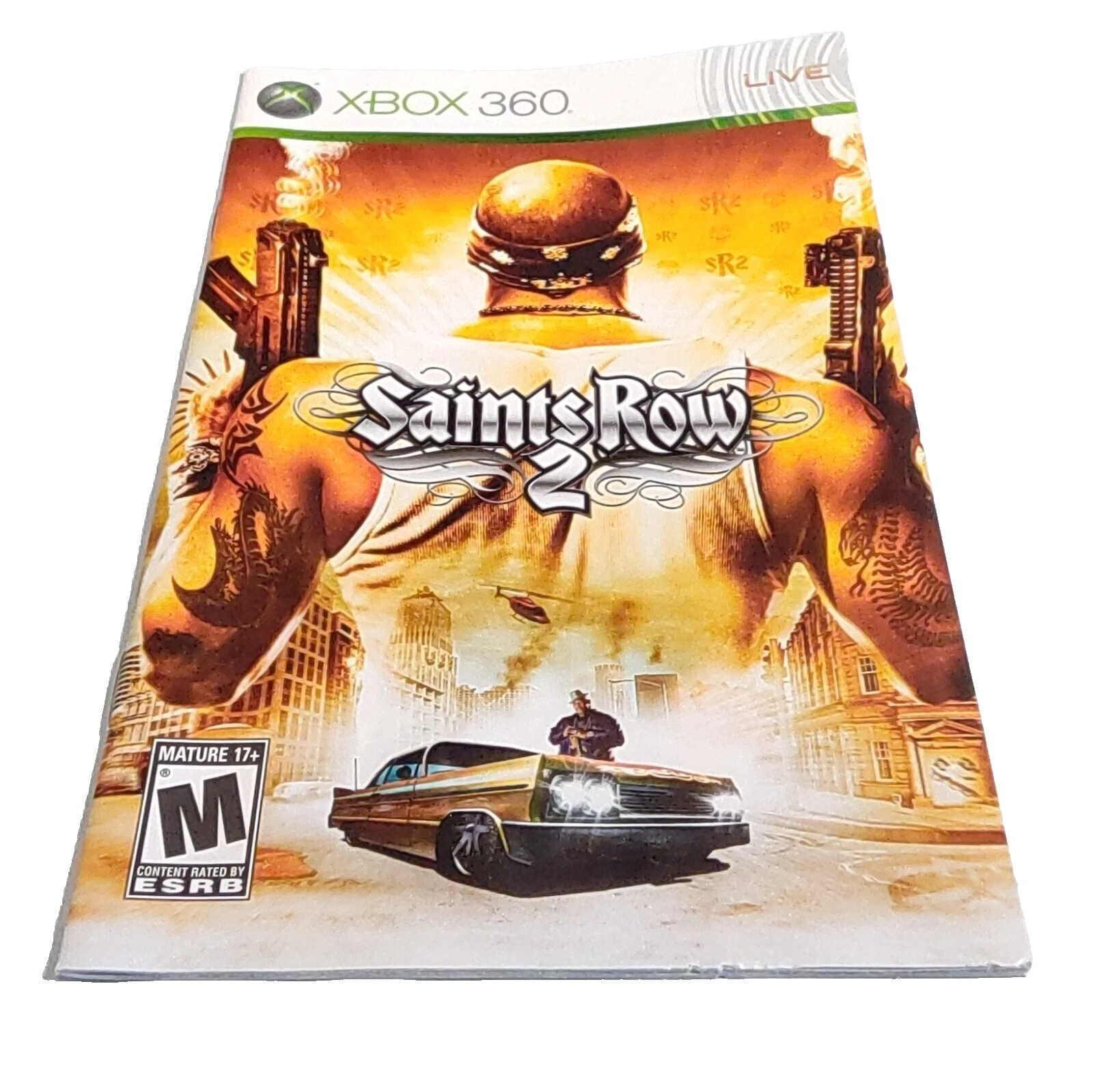 Microsoft Xbox 360 Original Video Game Manuals, Inserts & Box Art in English