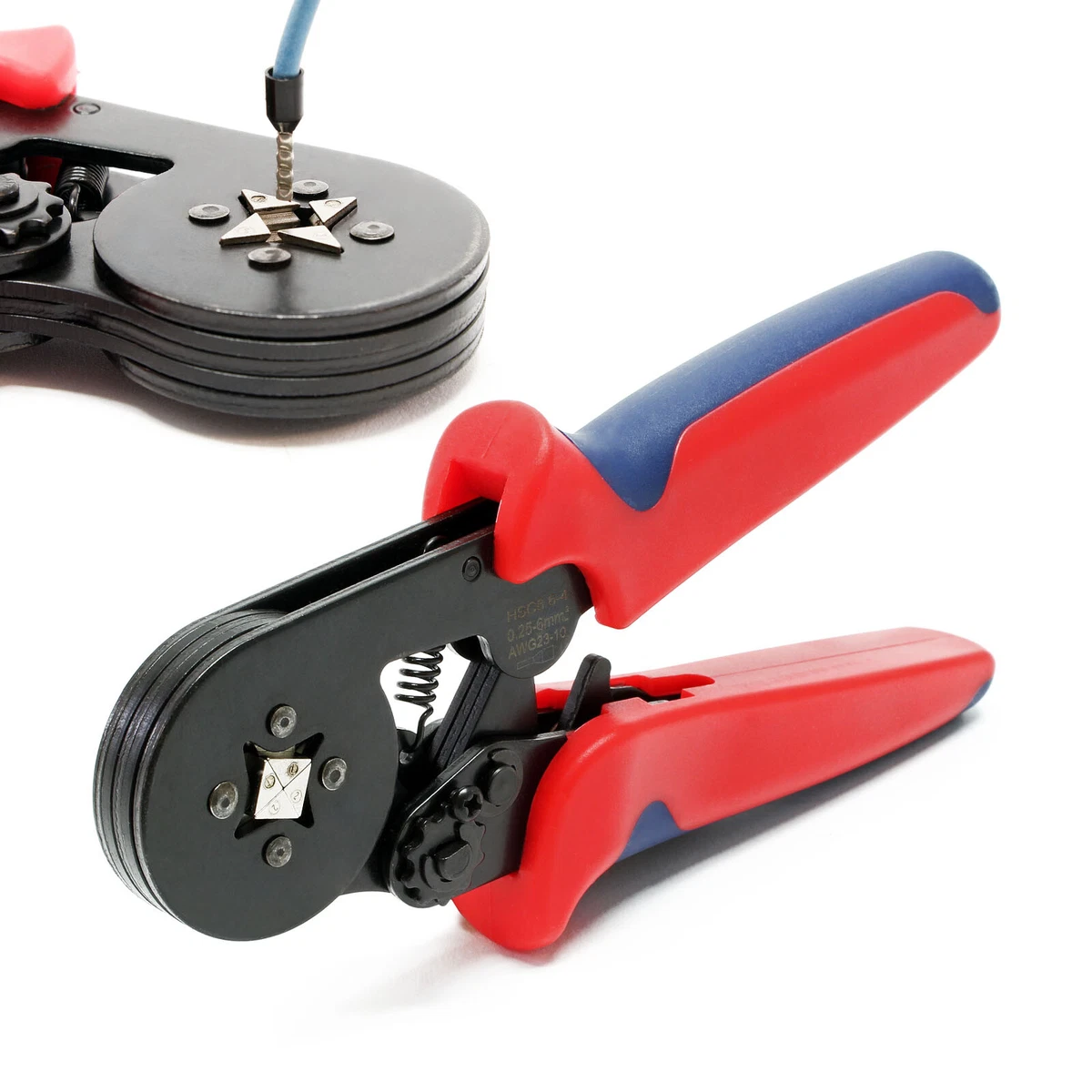Lytool Pince à Sertir 0,08-16 mm²,avec 1200 Cosses à Double Fil,Outil