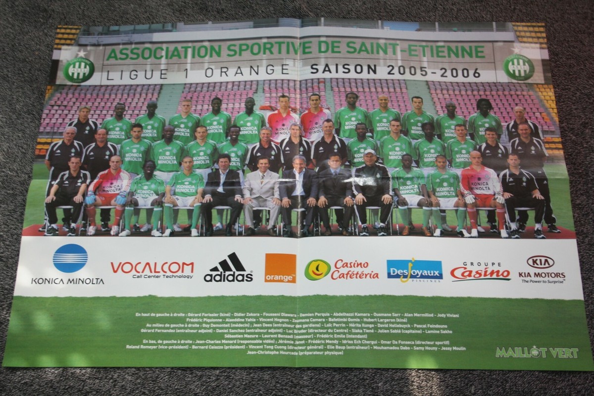 Guide Du Supporter ASSE - Saison 2005/2006 - Carnet St Étienne