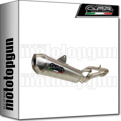 GPR FULL SYSTEM EXHAUST FIM PENTACROSS FULL TITANIUM KAWASAKI KX 450 F 2020 20