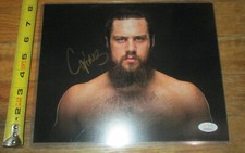 WWF WWE NXT Cameron Grimes Wrestling Autographed 8x10 Promo Photo JSA COA signed