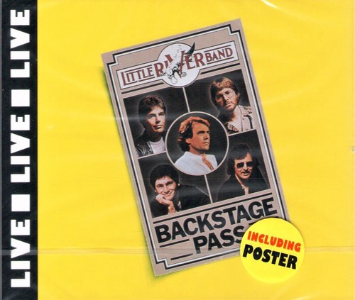 LITTLE RIVER BAND - Backstage Pass - (Euro 2CD, 2000) Rare with poster! SEALED! - 第 1/2 張圖片