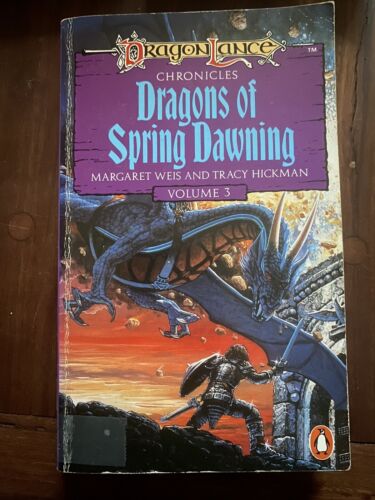 Dragons of Spring Dawning By Margaret Weis & Tracey Hickman -Vol 3 DragonLance - Picture 1 of 1
