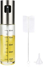 Olive Oil Sprayer for Cooking, 100Ml Oil Spray Bottle, Portable Glass Oil Mister