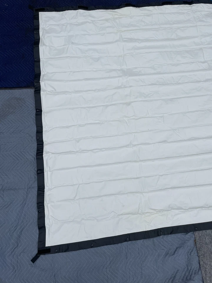 Pantalla de proyección 7.5x10 Da Lite plegado rápido pantalla blanca solo 2002 Foto 4 de 4