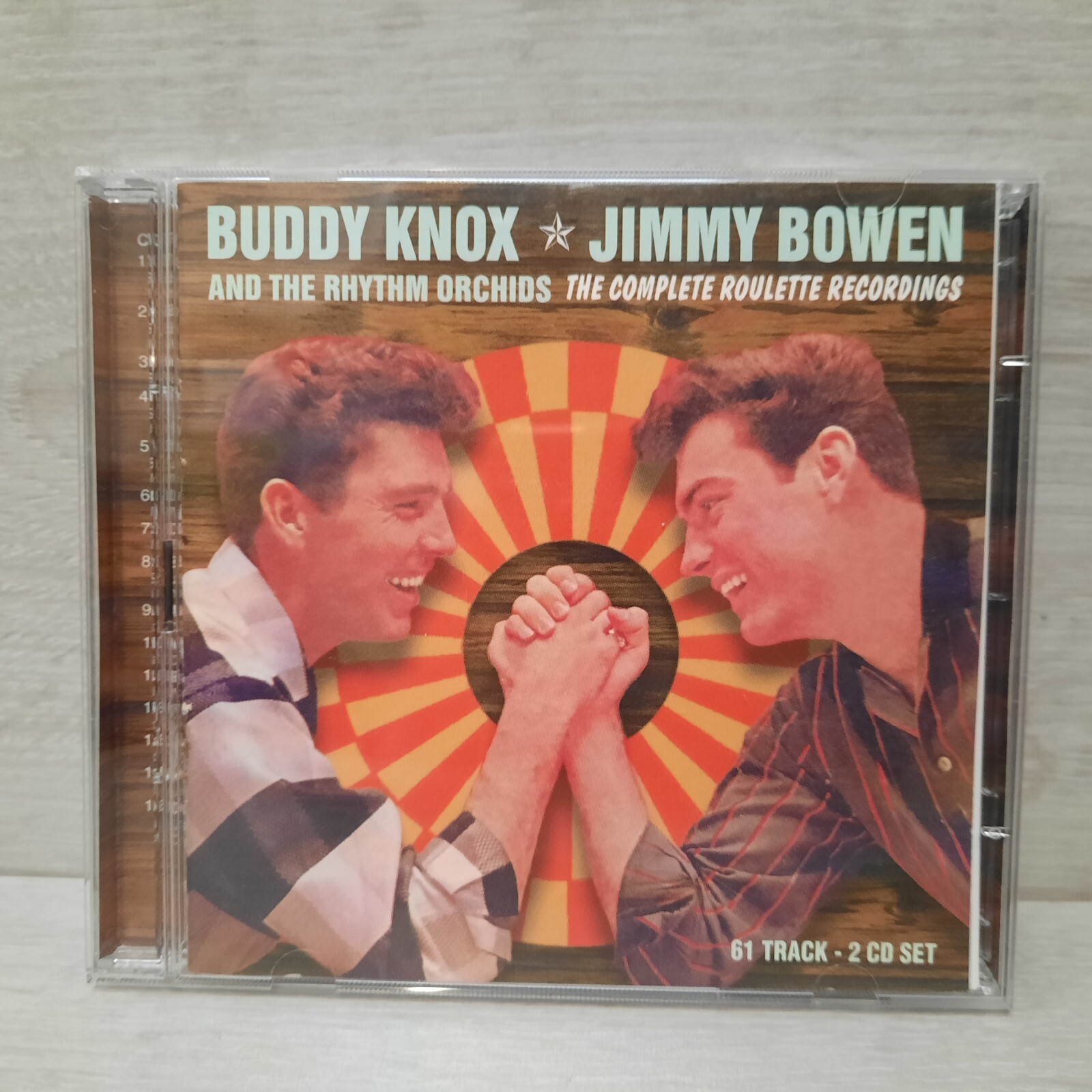 Buddy Knox & Jimmy Brown - Complete Roulette Recording - CD - 1996 Sequel - VGC