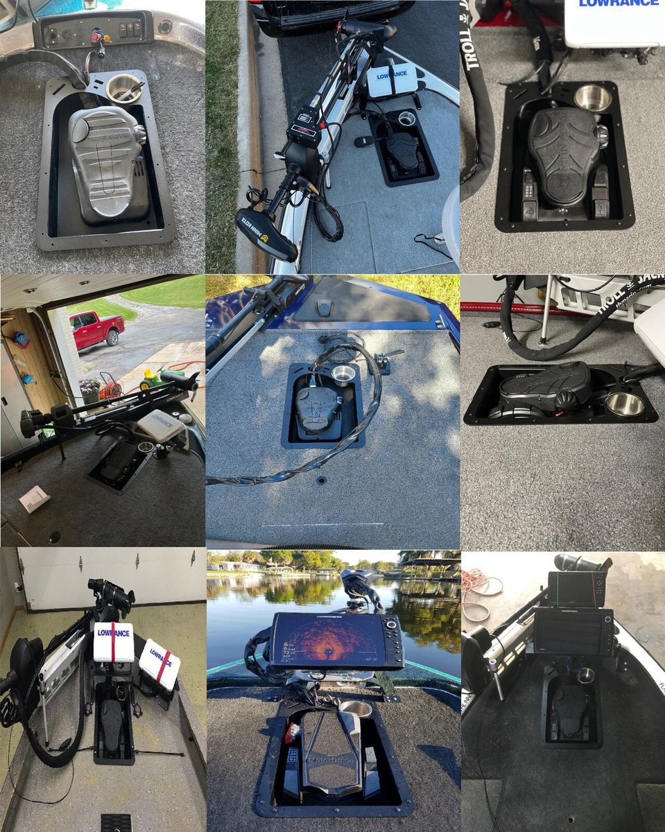 Walleye Boat Rebuild Part 2 Recessed Foot Pedal Tray