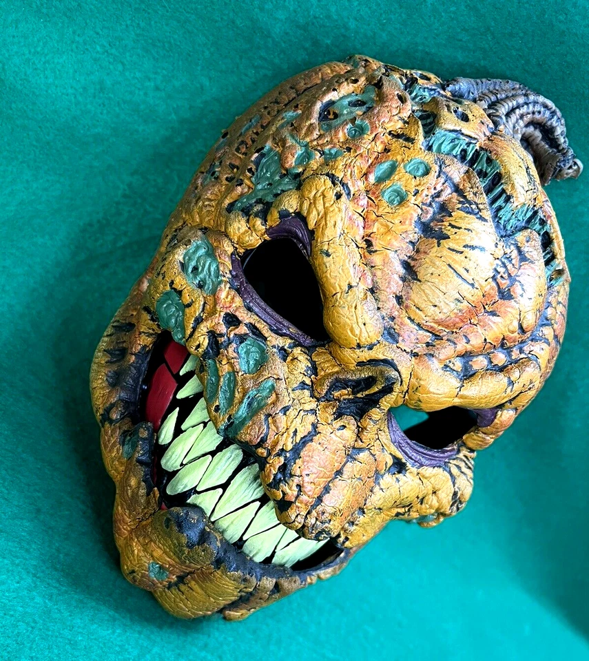 Dark Harvest Pumpkin Ani-Motion Halloween Mask by California Costume Collection - Image 3 of 4