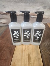 3PK Bath  Body Works Vanilla Cleansing Gel Hand Soap 8.75oz