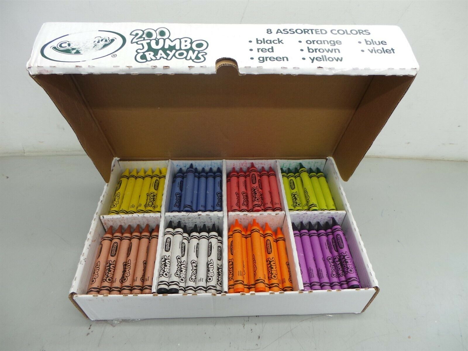  Crayola Jumbo Crayons Classpack, 200 Count & Colored Pencils,  Bulk Classpack : Toys & Games