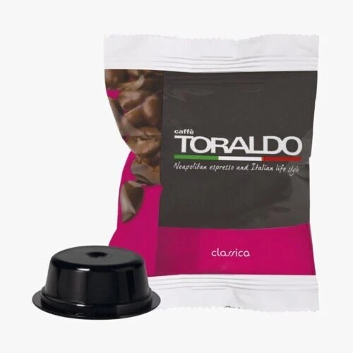 100 CAFFÈ TORALDO CAPSULA COMPATIBILE A MODO MIO MISCELA CLASSICA