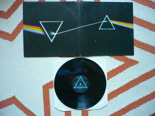 Pink Floyd The Dark Side Of The Moon Vinyl UK 1977 6th Press A7 HTM/B6 LP