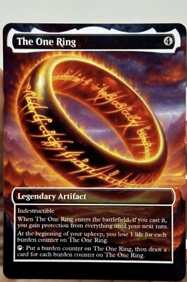 The One Ring Proxy Card with Custom designed art | eBay