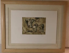 ARTIST SIGNED MANUEL FELGUEREZ NUMBERED PRINT