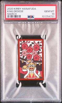 PSA10 King Dedede (March) Kirby Hanafuda Card | eBay