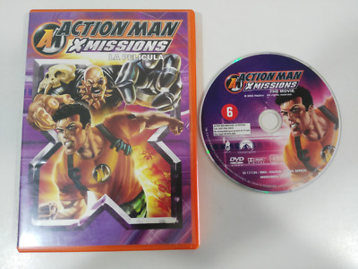 ACTION MAN AM X MISSIONS LA PELICULA DVD ESPAÑOL ENGLISH ANIMACION Am