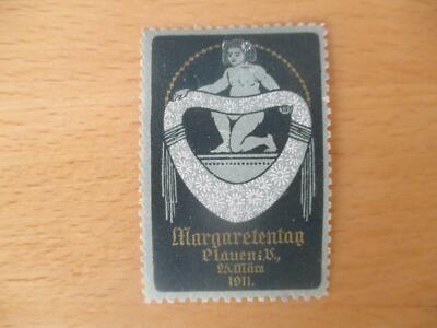 (3079) Reklamemarke - Margaretentag Plauen 1911