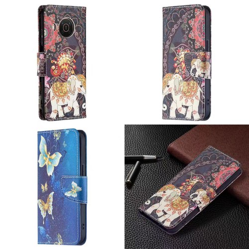 Case For Nokia 5.4 3.4 2.4 1.4 1.3 5.3 2.3 C1 X10 Pattern Flip Leather Wallet - 第 8/48 張圖片
