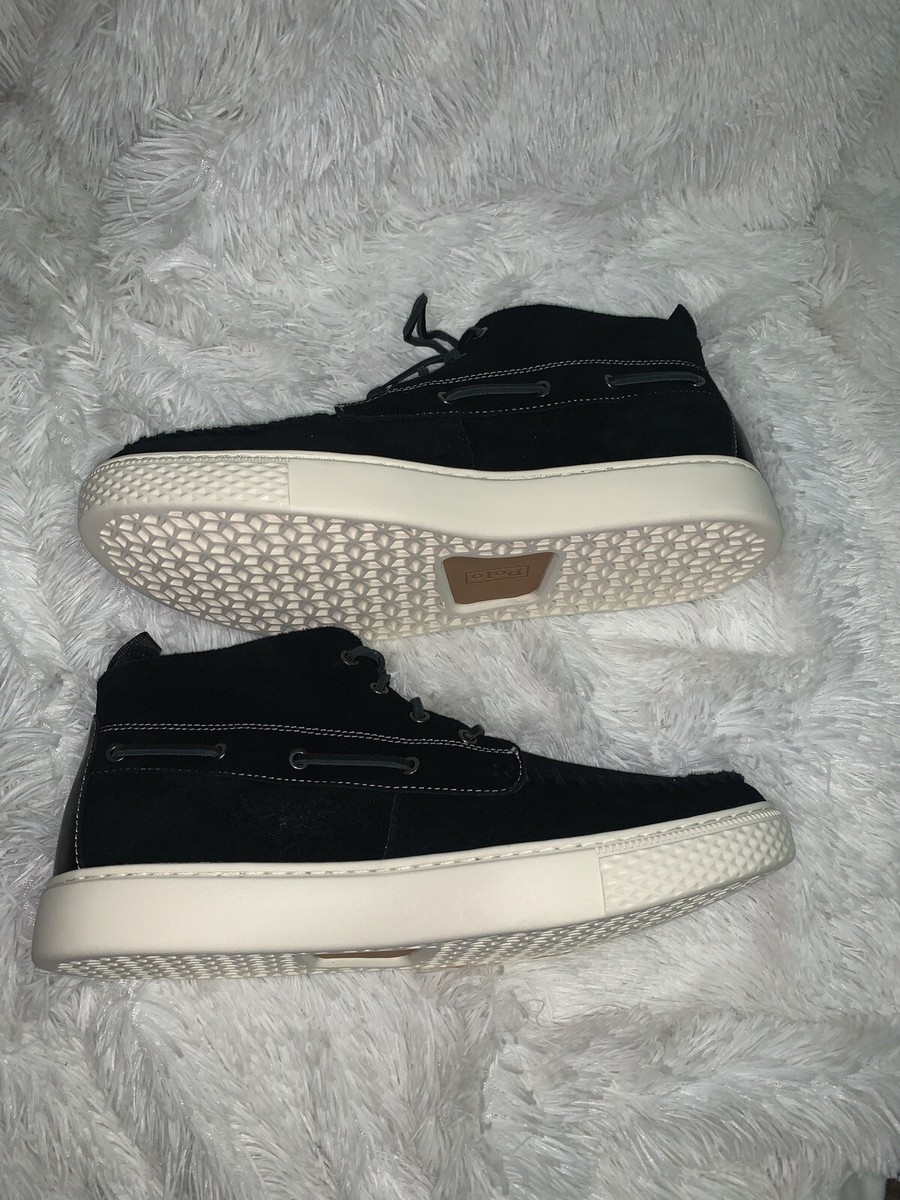 Polo Ralph Lauren Chukka 100 Leather Suede Sneaker Boots  display picture 3