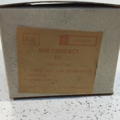 GE Control CR205X100C Aux Contact Kit