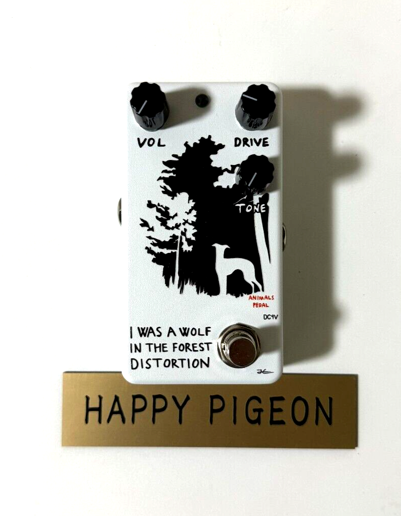 ギター Animals Pedal I WAS A WOLF IN THE FOREST ANIMALS PEDAL Custom Illustrated 036 I Was A Wolf In The