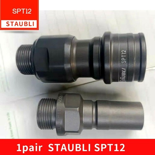 STAUBLI SPT12 DRYBREAK FEMALE + Male SOCKET QUICK RELEASE COUPLINGS eBay