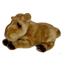 Dakin Lou Rankin Little Friends BABY MILES The Moose Brown 11in Soft Fur Plush