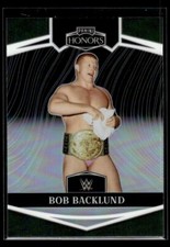 2023 Chronicles WWE Panini Honors Bob Backlund #343 WWE Legend Silver Prizm
