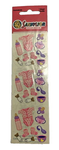 Vintage Sandylion Stickers Baby