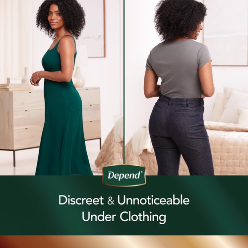 Depend Silhouette Medium 56 Count Women's Incontinence Underwear Maximum Abso... - Picture 7 of 7