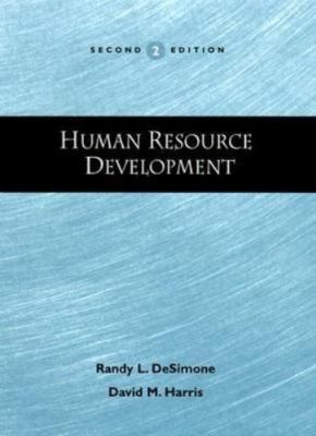 Human Resource Development (The Dryden Press Series in Management) Desimone, Ra