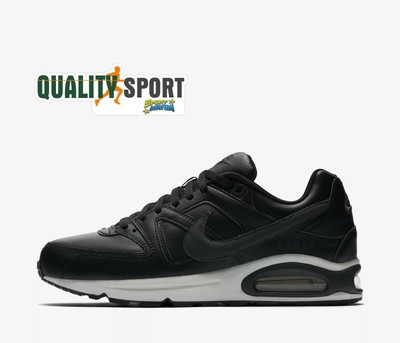 Nike Air Max Command Nero Pelle Scarpe Uomo Sportive Sneakers 749760 001 |  eBay