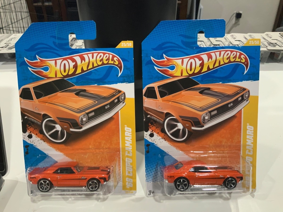 ミニカー HotWheels '68 COPO CAMARO Hot Wheels HW Muscle Mania 68 Copo Camaro 164 Diecast Car FYD06