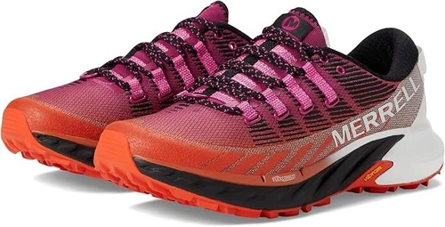 NIB Merrell Women's Agility Peak 4 Fuchsia Tangerine US Size 11M