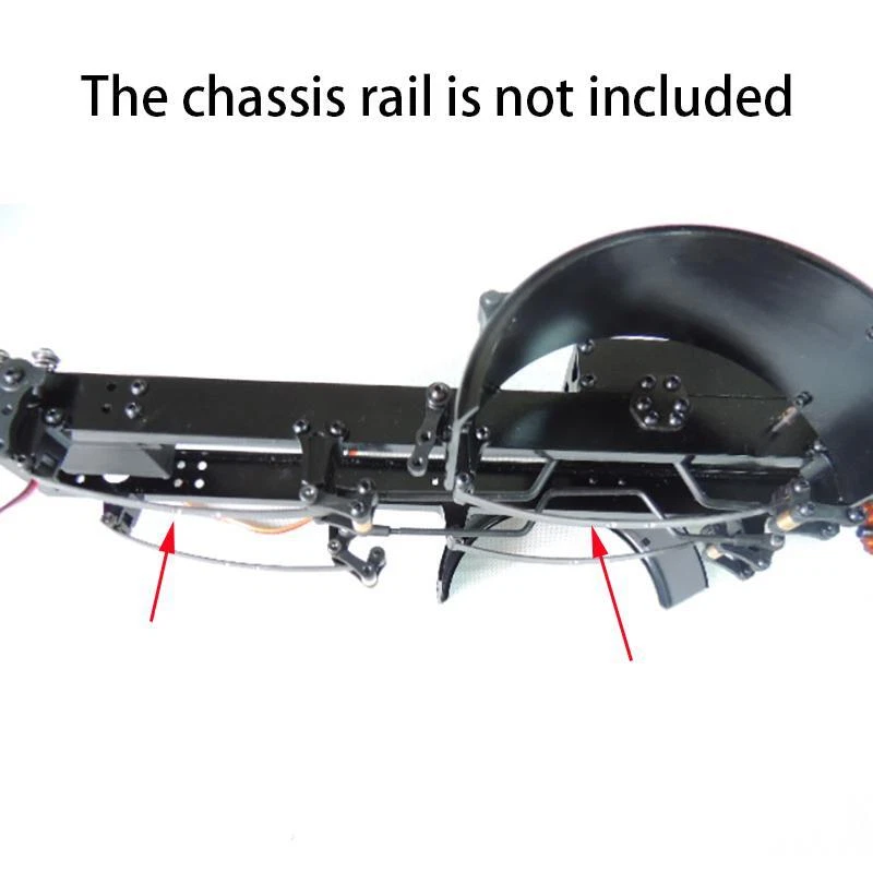 JD Model Metall Vorderradaufhängung für 1/14 Tamiya RC Tractor Truck LESU Car - Bild 3 von 4