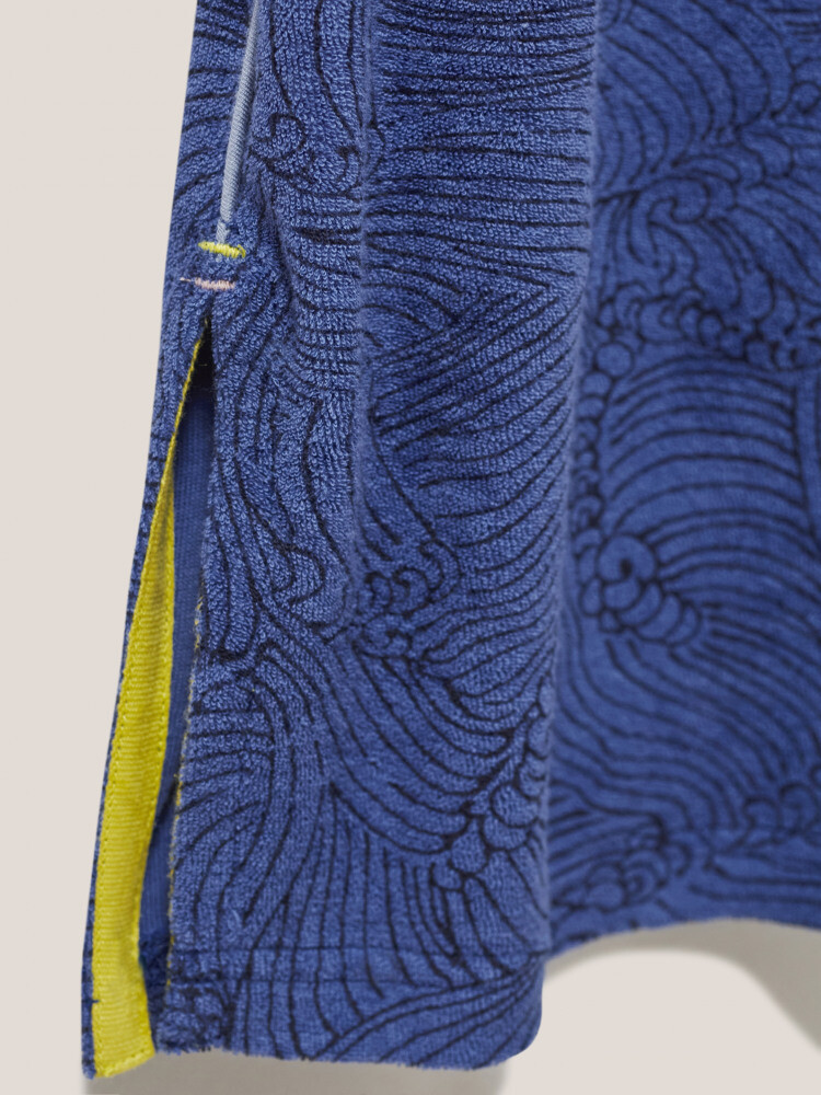 White Stuff Women's Karla Towelling Robe Ladies Long Sleeve Hooded