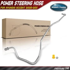 Power Steering Pressure Line Hose Assy for Hyundai Accent 06 07 08 09 10 11 1.6L