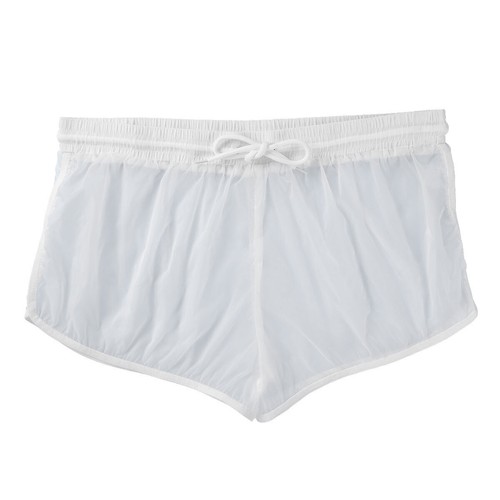UK Men's Shiny Boxer Shorts Briefs Split Side Underwear Swim Trunks Beachwear - Picture 19 of 21