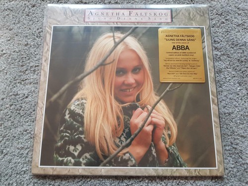 Agnetha Fältskog - Sjung Denna Sang FARBIGE VINYL-LP LIMITIERTE AUFLAGE 2000