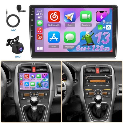 6G+128G Android 13 Carplay Autoradio Für Toyota Auris E15 2006-2012 GPS + Kamera