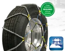 SCC SUPER Z HD 295/75R(22.5+24.5) 305/(70+75)R22.5  TIRE CHAINS 17.4mm MANGANESE