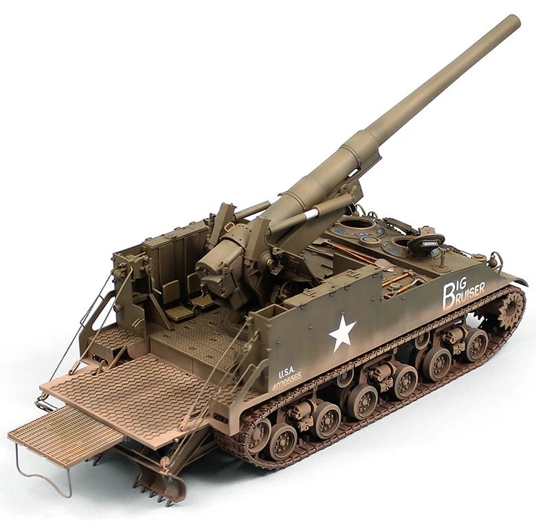 [NEW] 1/35 M40 155MM GMC ARTILLERY US ARMY PLA MODEL KIT DIORAMA ACADEMY 13542 - Image 3 of 4