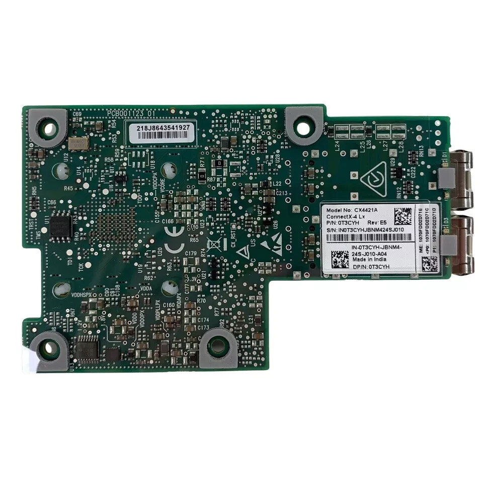 Dell Mellanox ConnectX-4 Lx CX4421A 2-Port 25GbE SFP28 Mezzanine Card ...