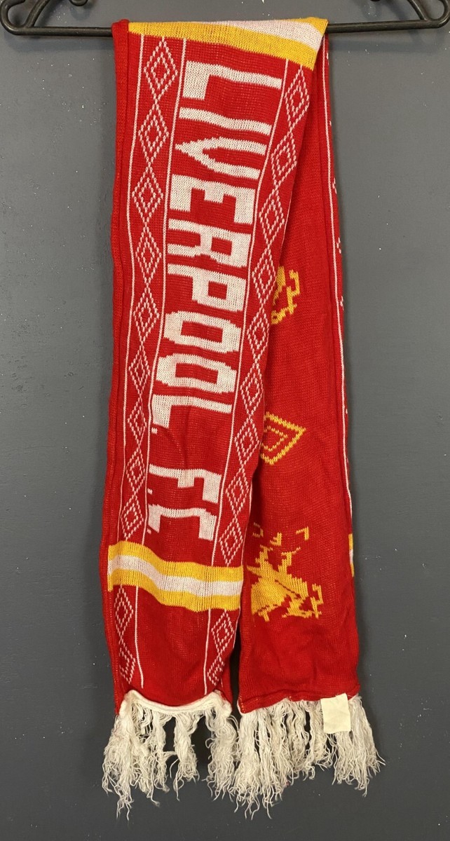 VINTAGE FC LIVERPOOL 1980/1981 FOOTBALL SOCCER SCARF BUFANDA