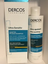 Vichy Dercos Ultra Soothing Shampoo for Dry Hair 200ml New Packaging