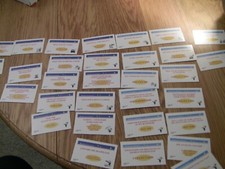 Monopoly The America Special Edition Game Replacement Parts-places/People Cards