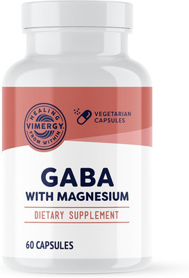 GABA with Magnesium   Supports Nervous System Function   Promotes Relaxation   K