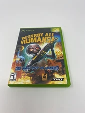 Destroy All Humans (Microsoft Xbox, 2005) Complete w/ Manual - Tested Working
