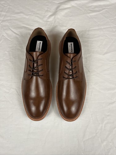 Zapatos de vestir Madden para hombre Oxford con cordones ortolite coñac talla 13 - Imagen 5 de 9